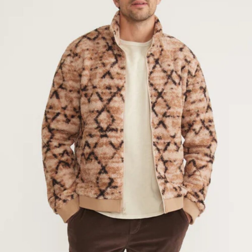Marine Layer "Mason" sherpa Full-Zip